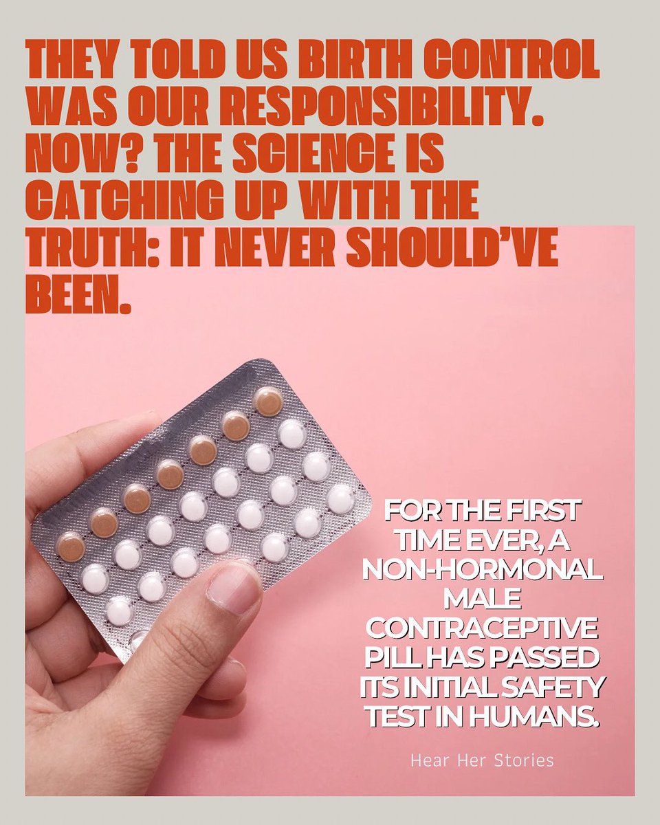 For over 60 years, birth control has been women’s burden messing with our hormones, our moods, and our health.

Now? That burden may finally begin to shift.