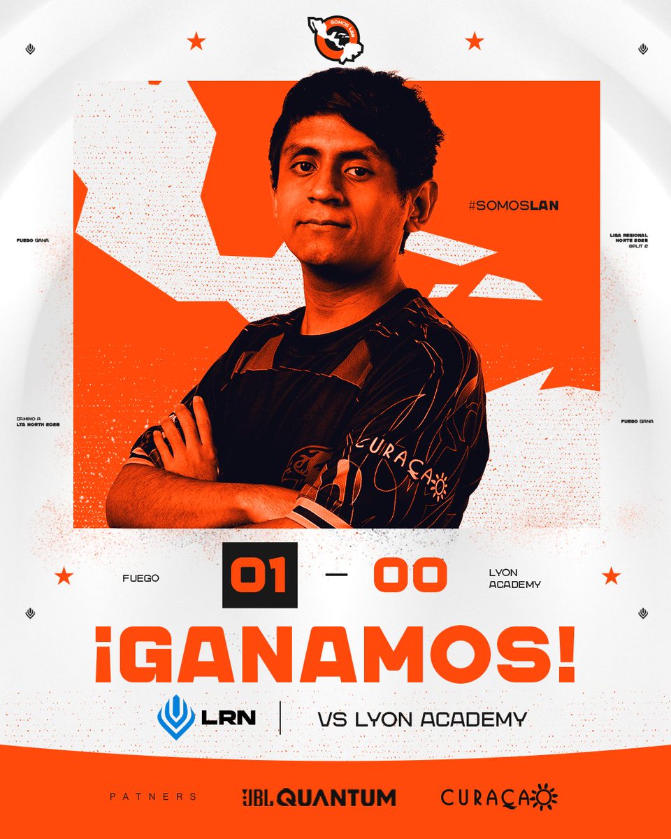 No se podía acabar tan rápido esta fecha y decidimos alargarla para un mayor show🍿.

Victoria contra <a href="/LyonLATAM/">LYON</a> Academy y cerramos la fase regular en el segundo lugar.

Nos vemos pronto en playoffs de la LRN.

#WeWillRise🔥