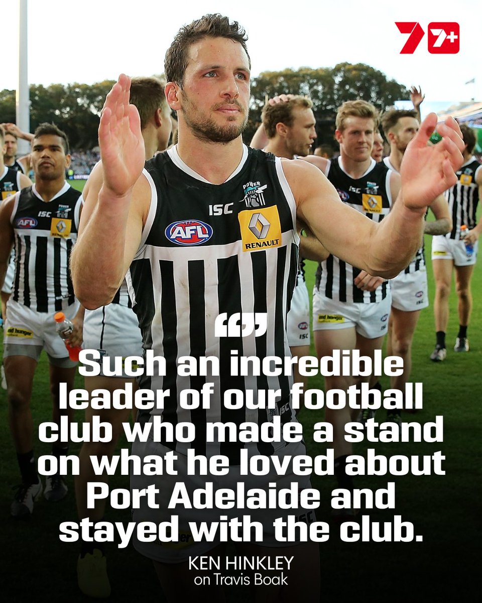 A Port Adelaide legend, Travis Boak will retire at the end of the season 👏