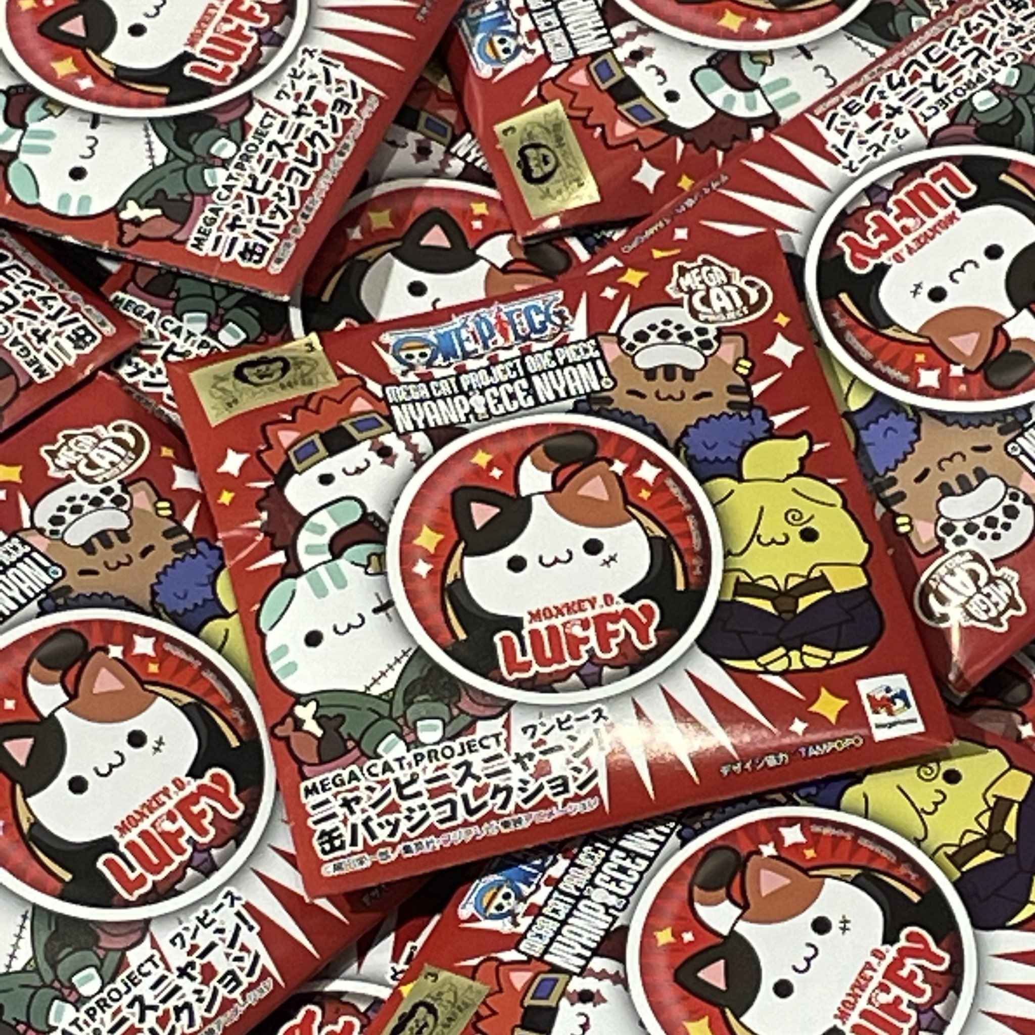 【サー・クロコダイル】MEGA CAT PROJECT ワンピース ニャンピースニャーン! 缶バッジコレクション MEGA CAT PROJECT ワンピース ニャンピースニャーン！ 缶バッジ