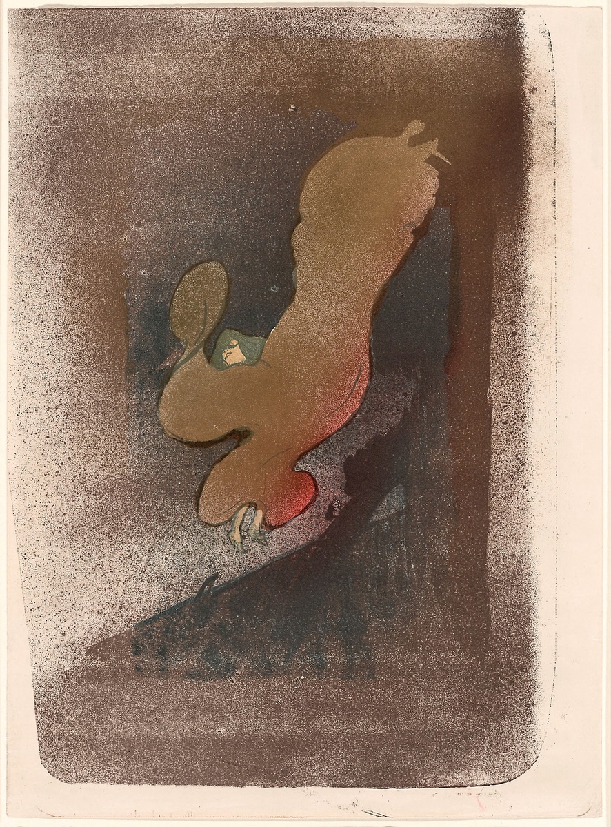 Miss Loïe Fuller #artbots #lautrec