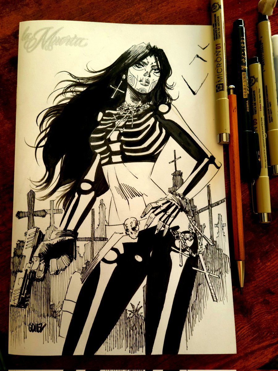 Cementerio💀

Sketchcover of La Muerta from <a href="/thecoffincomics/">COFFIN COMICS</a>