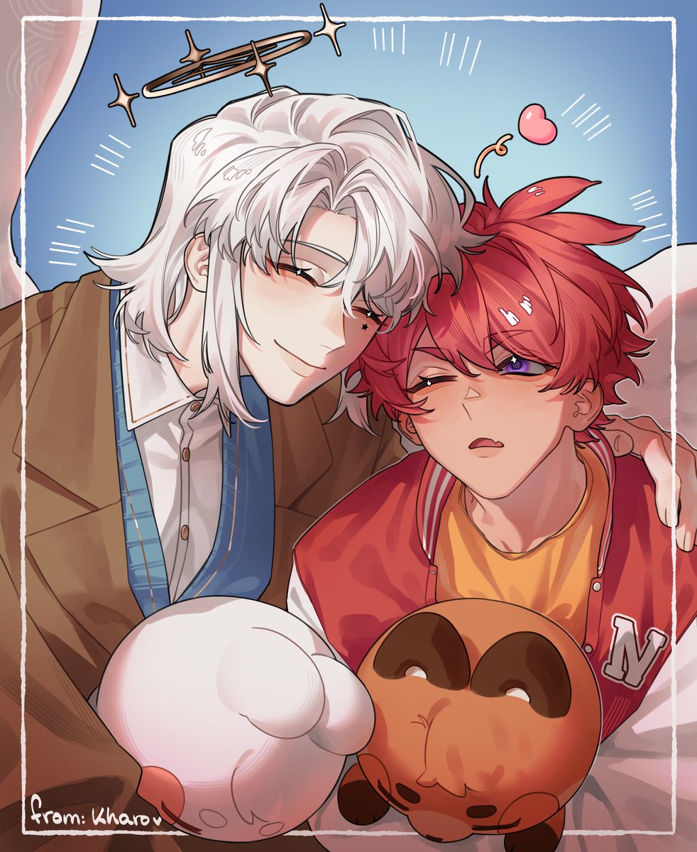 kharonei's tweet photo. [ #artfight2025 ] for @/netsururuw!! 🤍❤️ https://t.co/1DRVO7hZtg