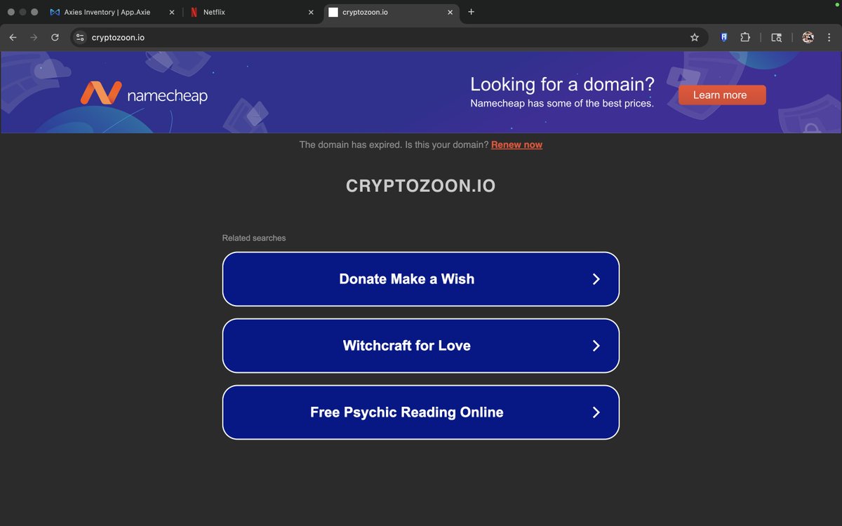CryptozoonRT3's tweet image. @CryptoZoonBSC

Spent so much on CryptoZoon hoping for a solid return. For years they promised a “Great Come Back”… now the website’s gone, and we can’t even access our assets. Feels like we’ve been scammed.

#CryptoZoon #RugPull