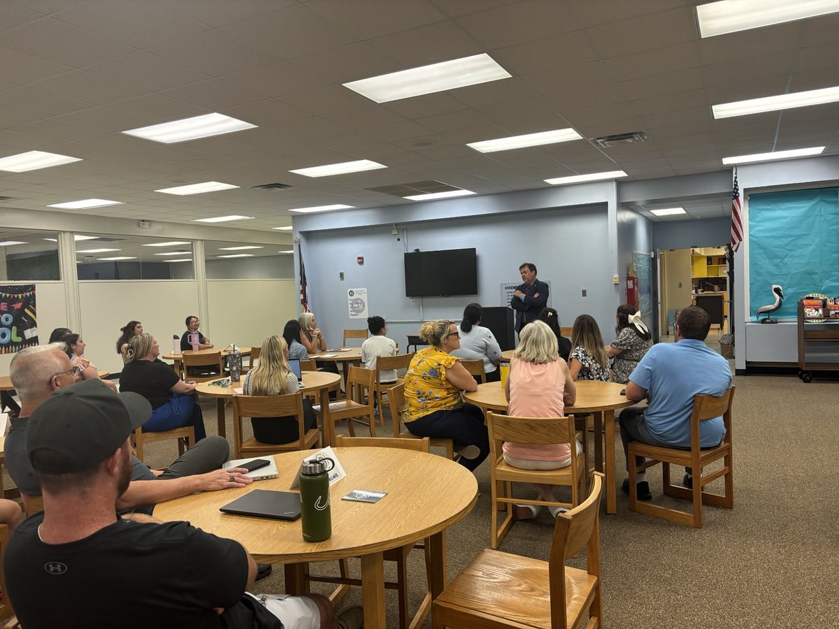 Fantastic first day back with our teachers.