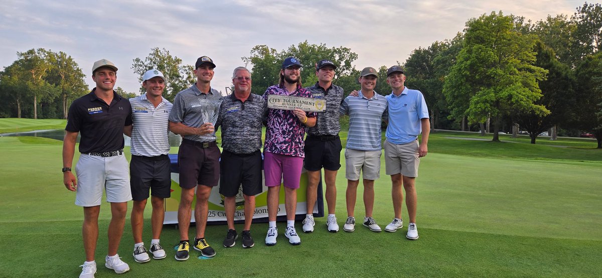 It’s a wrap at Sycamore Hills GC. What a great showing by our entire team. They finished 1st, 2nd and we had 5 out of 9 in the top 10. Incredible performances.
