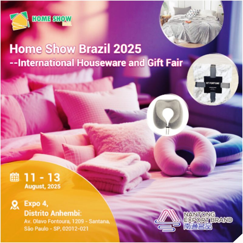 sortimentos's tweet image. Delegação Nantong Expor Brand pronta para brilhar na Feira Internacional de Utilidades Domésticas e Presentes do Brasil 2025 que acontece de 11 a 13 de agosto no  Centro de Exposições Anhembi, em São Paulo
sortimentos.com.br/delegacao-de-n…

#Têxtil #SetorTêxtil #Nantong #NantongExporBrand