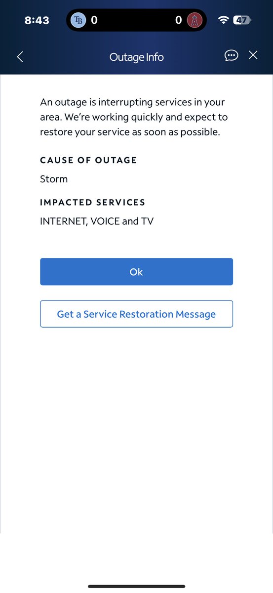 TheDunkinHOnut's tweet image. LMAO

“Storm”

Hey uh @GetSpectrum we don’t even have any wind….
