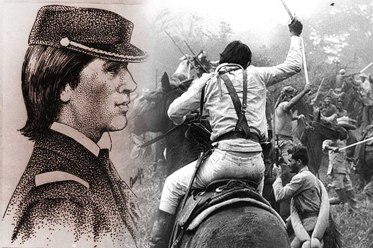 Henry Reeve. El Inglesito, joven norteamericano q a los 19 años dejó EEUU p/ unirse a la causa emancipadora cubana y convertirse en general d brigada del Ejército Libertador. Participó en unas 400 acciones combativas,e/ ellas el rescate d Julio Sanguily. #Cuba 🇨🇺 #LaHabanaDeTodos