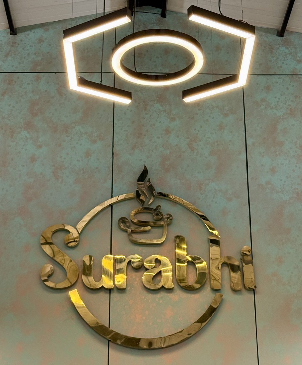 bestinfraa's tweet image. Good morning 
Spotted a new cafe in Nandyala town! ✨ The decor at Surabhi is absolutely gorgeous, and I can't wait to try their coffee. ☕ #Surabhi #Cafe #NewOpening #CoffeeLover