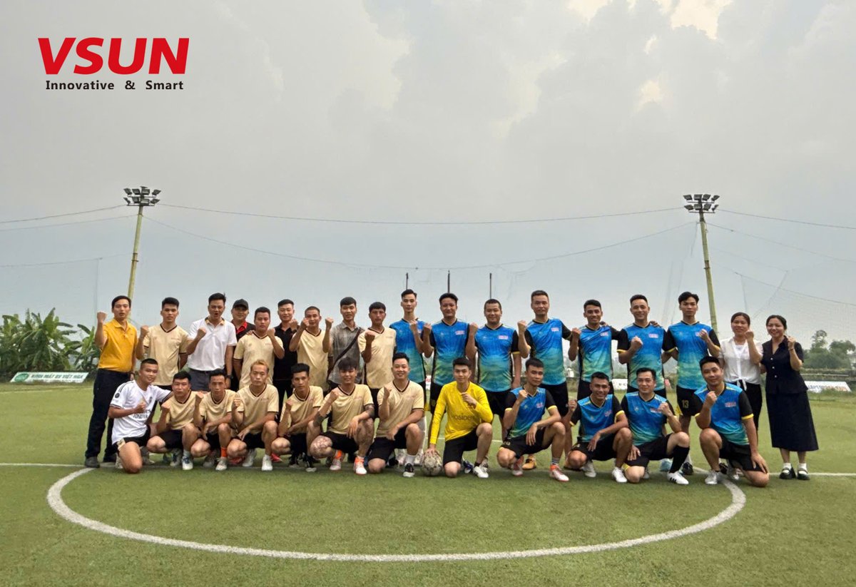 vsun_solar's tweet image. This July, VSUN Vietnam Union launched a 7-a-Side Football Championship with 11 teams. Take a look at how our teams show their passion on the football field!🤩 

VSUN will continue to empower our staff to shine as we drive sustainable growth of the company together! 

#VSUNSOLAR