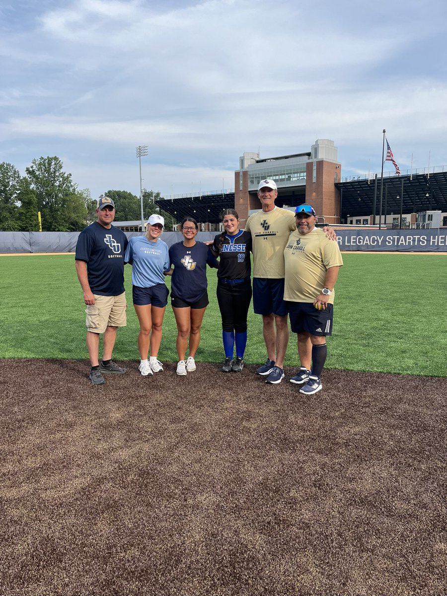 Tess Cozza (@tesscozza2027) on Twitter photo Had an amazing time at the JCU camp! I had tons of fun and learned new skills! Can’t wait for the next one! <a href="/CoachScibelli/">Coach Tony</a> <a href="/JohnCarrollSB/">John Carroll University Softball</a> Had an amazing time at the JCU camp! I had tons of fun and learned new skills! Can’t wait for the next one! <a href="/CoachScibelli/">Coach Tony</a> <a href="/JohnCarrollSB/">John Carroll University Softball</a>