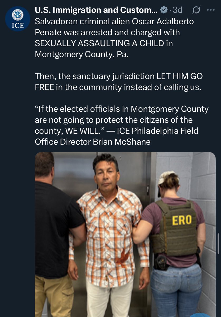 Madame Huckleberry (@mmehuckleberry) on Twitter photo <a href="/SenAlexPadilla/">Senator Alex Padilla</a> These are just four of some of the arrests in the last week. <a href="/ICEgov/">U.S. Immigration and Customs Enforcement</a> has more that you can see. <a href="/SenAlexPadilla/">Senator Alex Padilla</a> These are just four of some of the arrests in the last week. <a href="/ICEgov/">U.S. Immigration and Customs Enforcement</a> has more that you can see.