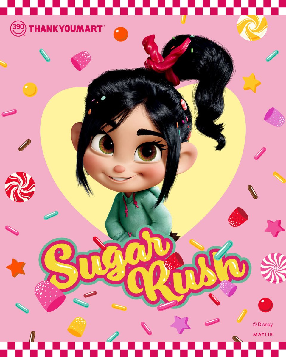 🍭『シュガー・ラッシュ』限定アイテム🧁 「ヴァネロペ・フォン