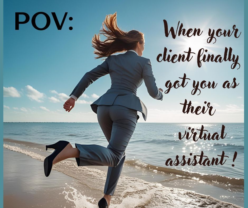 va_realm's tweet image. What your client feels when they hired you... 
#varealm #vahumor #vamemes #vajourney #hireyourva