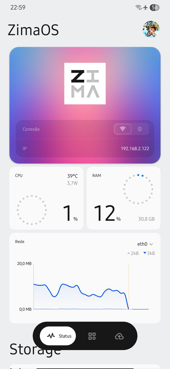 Celinho_vp's tweet image. @ZimaSpace 😏🥰🤗 #zimaos #zima #selfhost #opensource
