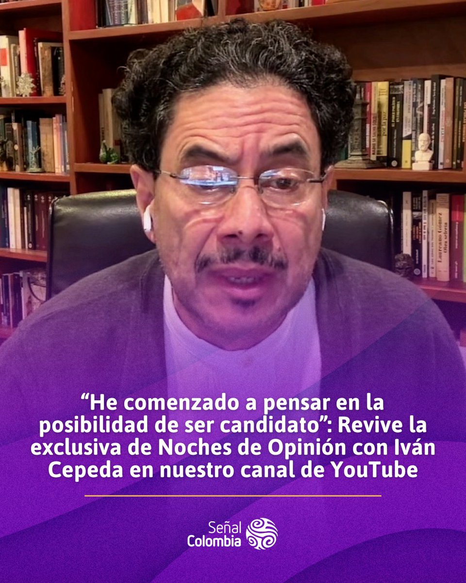 Señal Colombia (@senalcolombia) on Twitter photo 🚨 ATENCIÓN 🚨
🗣️ En nuestro canal de YouTube ya está disponible la entrevista exclusiva al senador <a href="/IvanCepedaCast/">Iván Cepeda Castro</a> en Noches de Opinión con <a href="/HOLLMANMORRIS/">Hollman Morris</a>. ¡No te la pierdas!
🔴 youtube.com/watch?v=jl1uJK… 🚨 ATENCIÓN 🚨
🗣️ En nuestro canal de YouTube ya está disponible la entrevista exclusiva al senador <a href="/IvanCepedaCast/">Iván Cepeda Castro</a> en Noches de Opinión con <a href="/HOLLMANMORRIS/">Hollman Morris</a>. ¡No te la pierdas!
🔴 youtube.com/watch?v=jl1uJK…