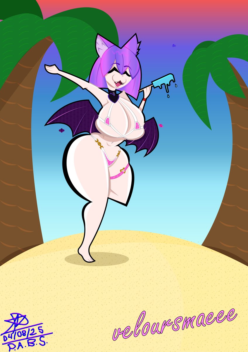 #VeloursmaeArt

Holiis a todos les muestro un dibujito para <a href="/Veloursmaee/">VeloursMae 💜🐱 🌸✨En extensible ✨🌸</a> en participación a su concurso de dibujo,espero ganar pero les deseo suerte a todos!!!
💙💙💙💙💙💙💙💙💙💙💙💙💙💙