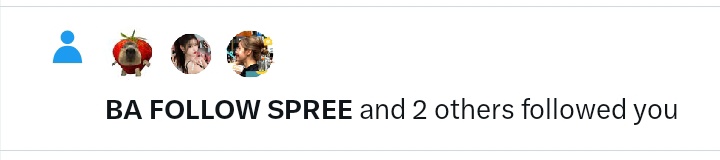 terfollowww huhu thank you 🥰😍😘 <a href="/BAFOLLOWSPREE/">BA FOLLOW SPREE</a>