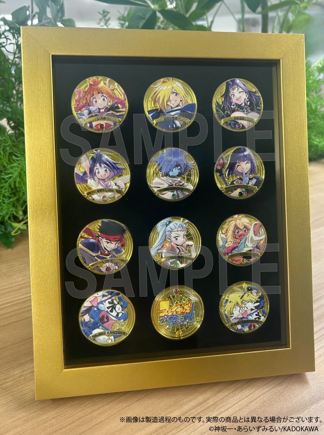 スレイヤーズメダル12個セット(ぷれみあむチケットB特典)