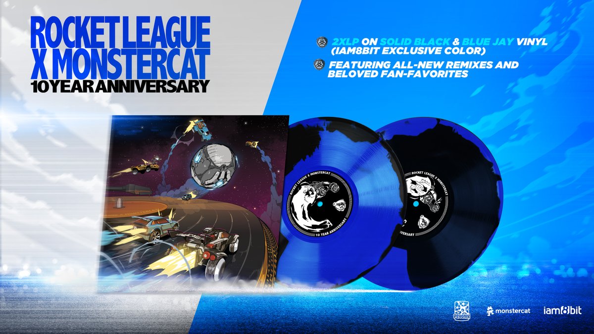 It’s the final countdown! Pre-order the ⁠Rocket League x <a href="/Monstercat/">Monstercat</a>: 10 Year Anniversary Vinyl before August 6 to receive in-game items. rl.gg/mc-vinyl