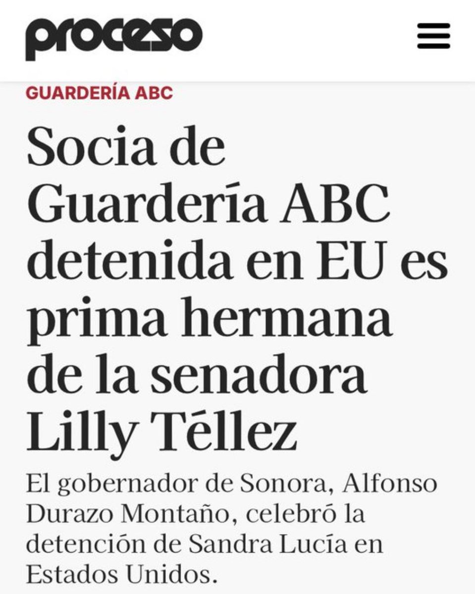 Lilly Téllez (@lillytellez) on Twitter photo No es prima hermana. Yo siempre he denunciado corrupción en caso ABC.
El ex gobernador Eduardo Bours, responsable en el caso ABC, es amigo consentido de <a href="/AlfonsoDurazo/">Alfonso Durazo</a>
La defensora de los dueños ABC, Claudia Pavlovich, fue premiada por morena con consulado y próxima embajada. No es prima hermana. Yo siempre he denunciado corrupción en caso ABC.
El ex gobernador Eduardo Bours, responsable en el caso ABC, es amigo consentido de <a href="/AlfonsoDurazo/">Alfonso Durazo</a>
La defensora de los dueños ABC, Claudia Pavlovich, fue premiada por morena con consulado y próxima embajada.