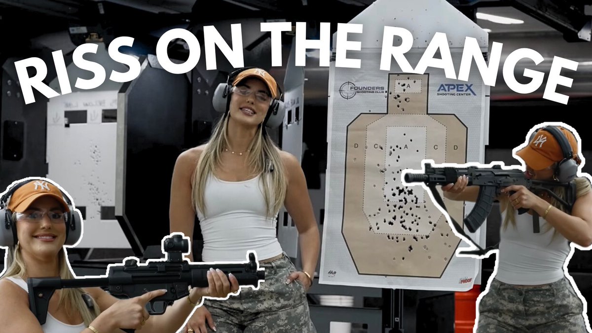 Come shoot Rifles at the range w me 
youtu.be/WcPC0KJcKeA?si…