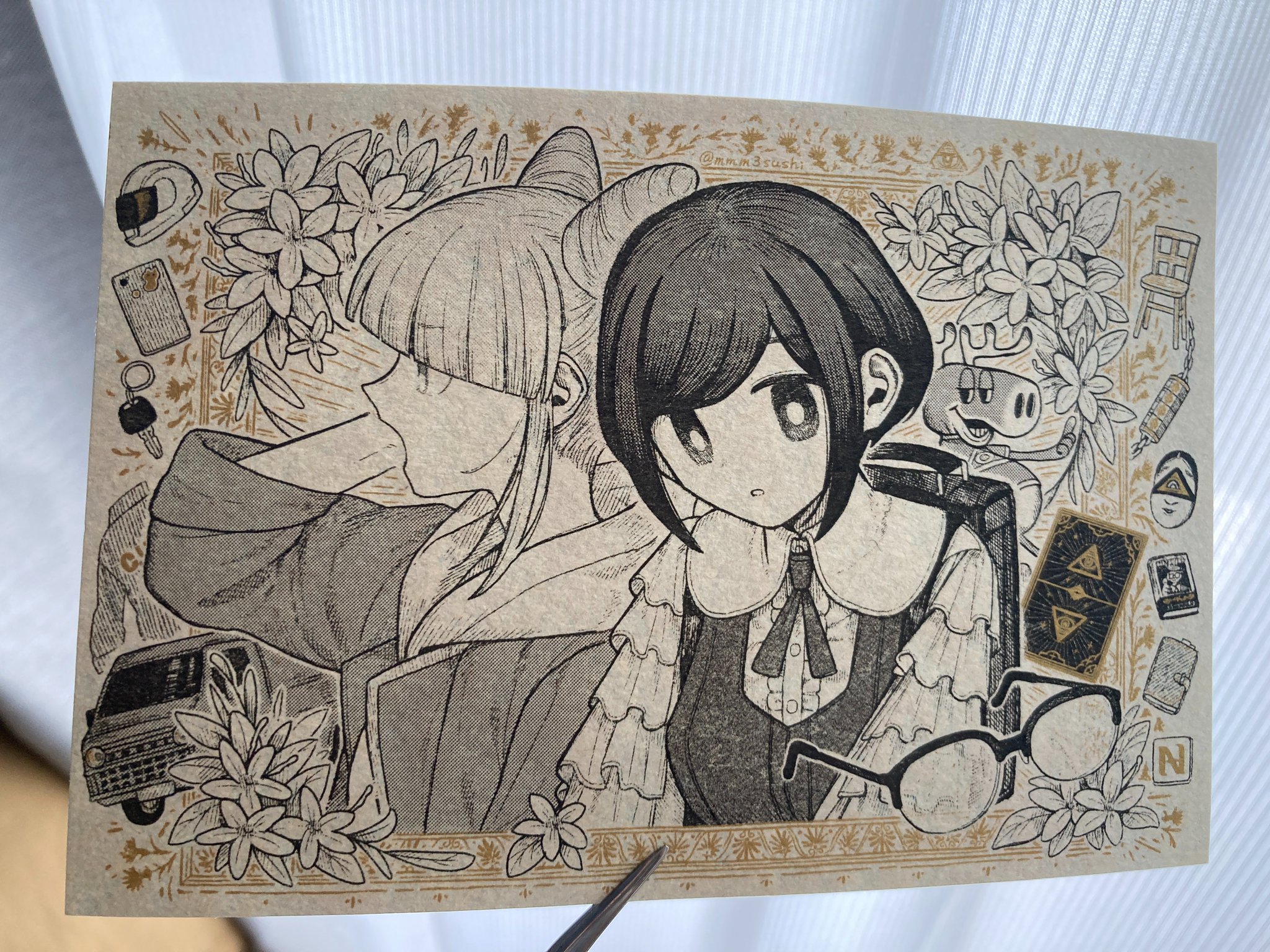 那須 百合奈　ポストカード付き kyotobunguya x ikemotto オリジナルポストカード ミニシュナ