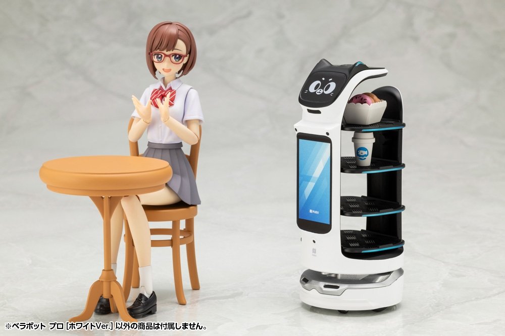kotobukiya_tkw's tweet image. 【立川本店】
予約受付開始：2025年12月発売予定
『Pudu Robotics』より
「ベラボットプロ [ホワイトver.]」
「ベラボットプロ [ブラックver.]」
各￥1,980(税込)が本日より予約受付開始です🐾
どうぞご利用ください！
#PuduRobotics