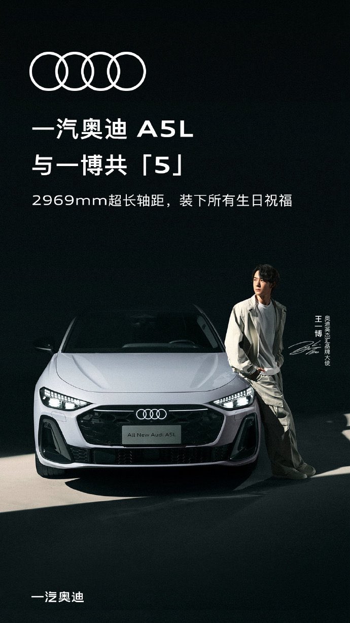 王一博さんx Audi 代言人 公式 ブラッククッション2個セット 王一博さんx Audi 代言人 公式 ブラッククッション2個セット