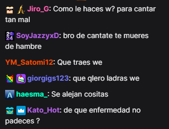 Chat De SoyPan OOC tweet media