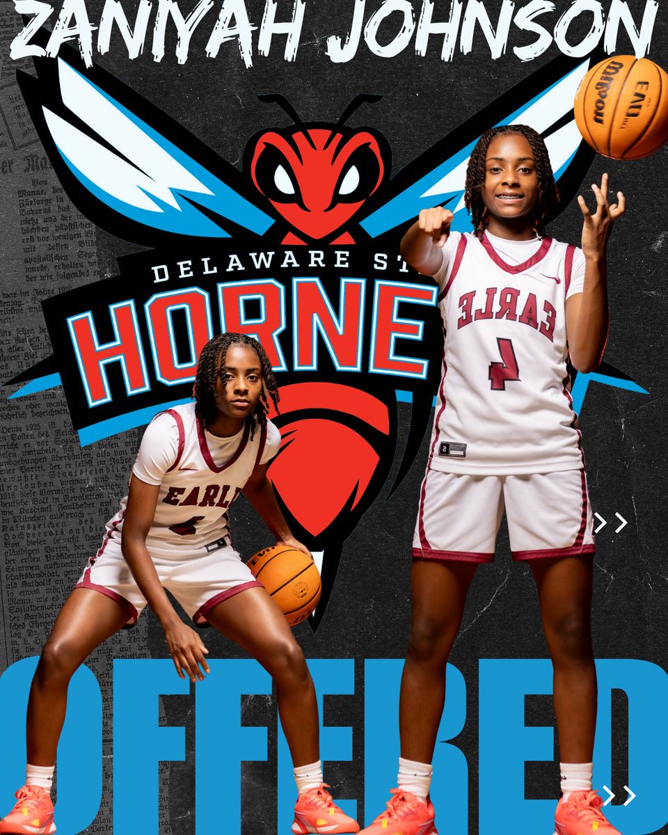Thankful to receive an offer from Deleware State University! Can’t wait to build relationships and visit campus! go hornets!!