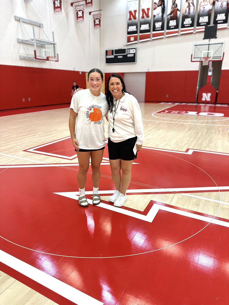 Lily Hansmeier (@hansmeierlily) on Twitter photo Thank you Coach Williams, staff and players for an awesome and fun camp!
<a href="/gussowilliams5/">Amy Williams</a>
<a href="/HuskerWBB/">Nebraska Women's Basketball</a>
<a href="/mikemillsnc/">Mike Mills WBB College Recruiting</a>
<a href="/logannissley23/">Logan</a> Thank you Coach Williams, staff and players for an awesome and fun camp!
<a href="/gussowilliams5/">Amy Williams</a>
<a href="/HuskerWBB/">Nebraska Women's Basketball</a>
<a href="/mikemillsnc/">Mike Mills WBB College Recruiting</a>
<a href="/logannissley23/">Logan</a>