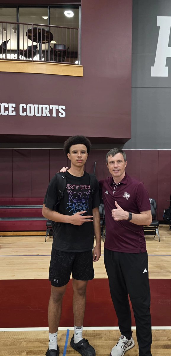 Daniel Briscoe (@danielbriscoe_) on Twitter photo Had a great time at the A&M Elite Camp. Thank you, <a href="/BuckyBasketball/">Bucky McMillan</a> and the Aggie staff, for hosting a competitive camp. I was able to showcase my game and be recognized.
<a href="/CoachKevinDTX/">Coach Kev DTX</a> <a href="/YGC_Hoops/">YoungGameChangers</a> <a href="/YGC_ctx/">YGC Central Texas</a> <a href="/CoachSCarter1/">S.Carter 🏀🙏🏾</a> Had a great time at the A&M Elite Camp. Thank you, <a href="/BuckyBasketball/">Bucky McMillan</a> and the Aggie staff, for hosting a competitive camp. I was able to showcase my game and be recognized.
<a href="/CoachKevinDTX/">Coach Kev DTX</a> <a href="/YGC_Hoops/">YoungGameChangers</a> <a href="/YGC_ctx/">YGC Central Texas</a> <a href="/CoachSCarter1/">S.Carter 🏀🙏🏾</a>