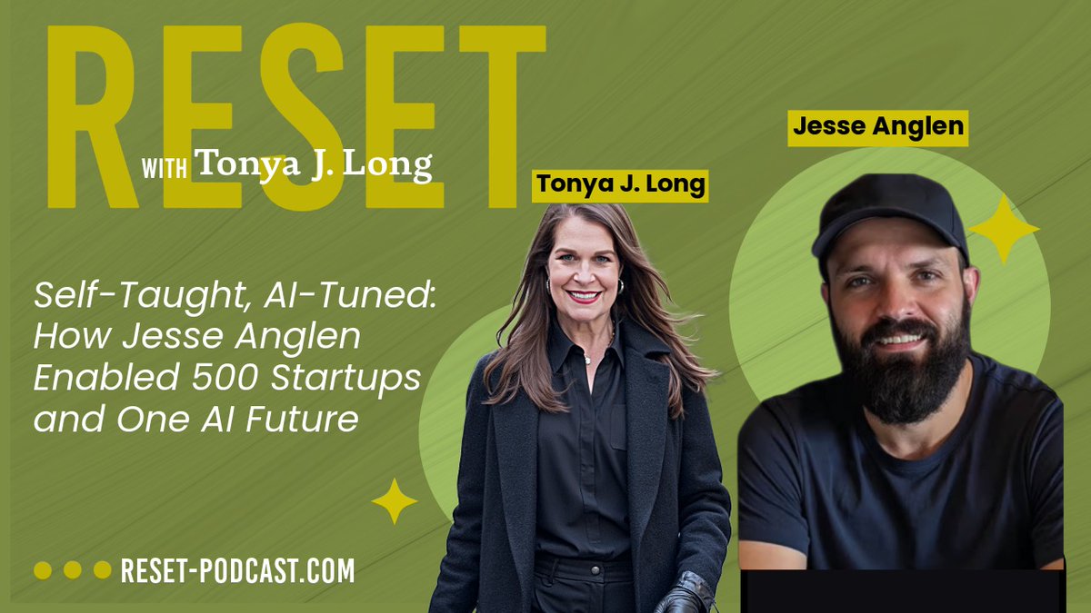 Listening to "Self-Taught, AI-Tuned: How Jesse Anglen Enabled 500 Startups and One AI Future" at  youtu.be/mPEbr-H5s_g