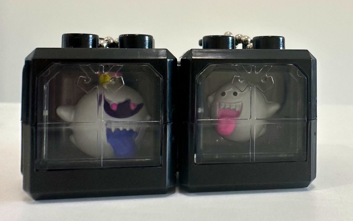 ♯Jkv13OZルイージマンション2ブロックマンションライト全5種 ルイージ マンション2 ブロックマンションライト｜ガシャポン