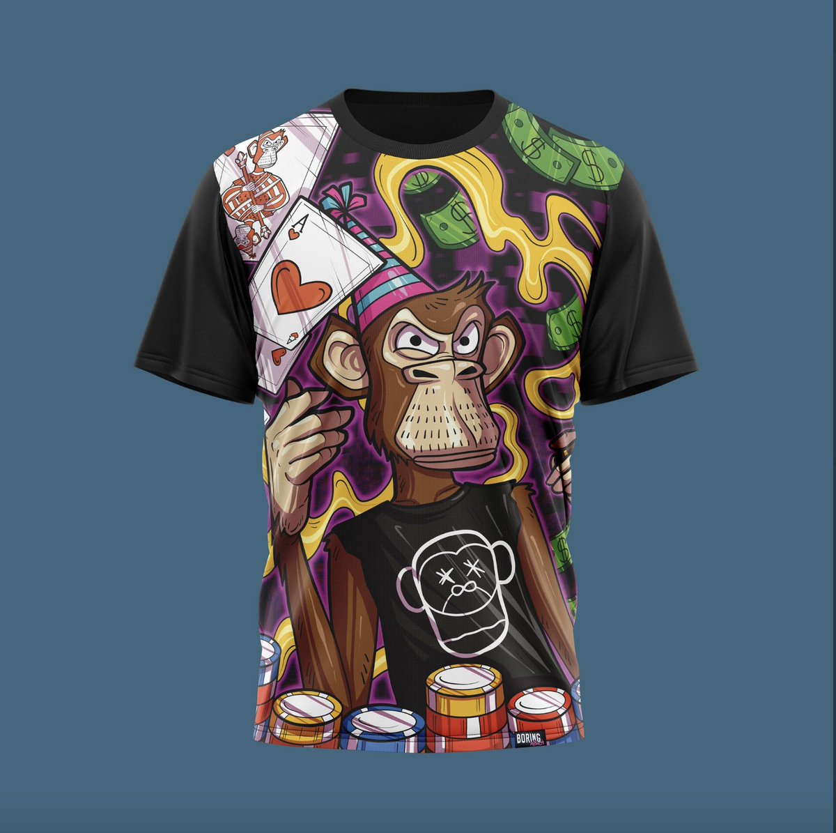 Which projects have the best merch?
I need to get myself some. Tag the project. 🙏
Some pics would go a long way too. 🔥🔥🔥
This was made by <a href="/arlekin_julia/">arlekin_julia💞</a> and <a href="/ApewhaleNFT/">Apewhale 🍌</a> is currently working on turning the art into a t-shirt.