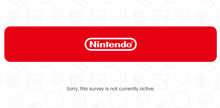 Nintendo have deactivated the survey about physical and digital games.

I hope Nintendo are listening and are not ignoring fans of physical media.