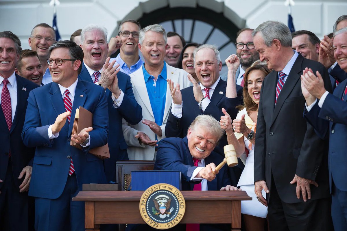 NEW: The CBO says Trump’s Big Beautiful Bill will add $4.1 trillion to the deficit, $700 billion more than previously estimated

Anyone who voted for this disastrous bill should sit out every conversation on debt and deficits.