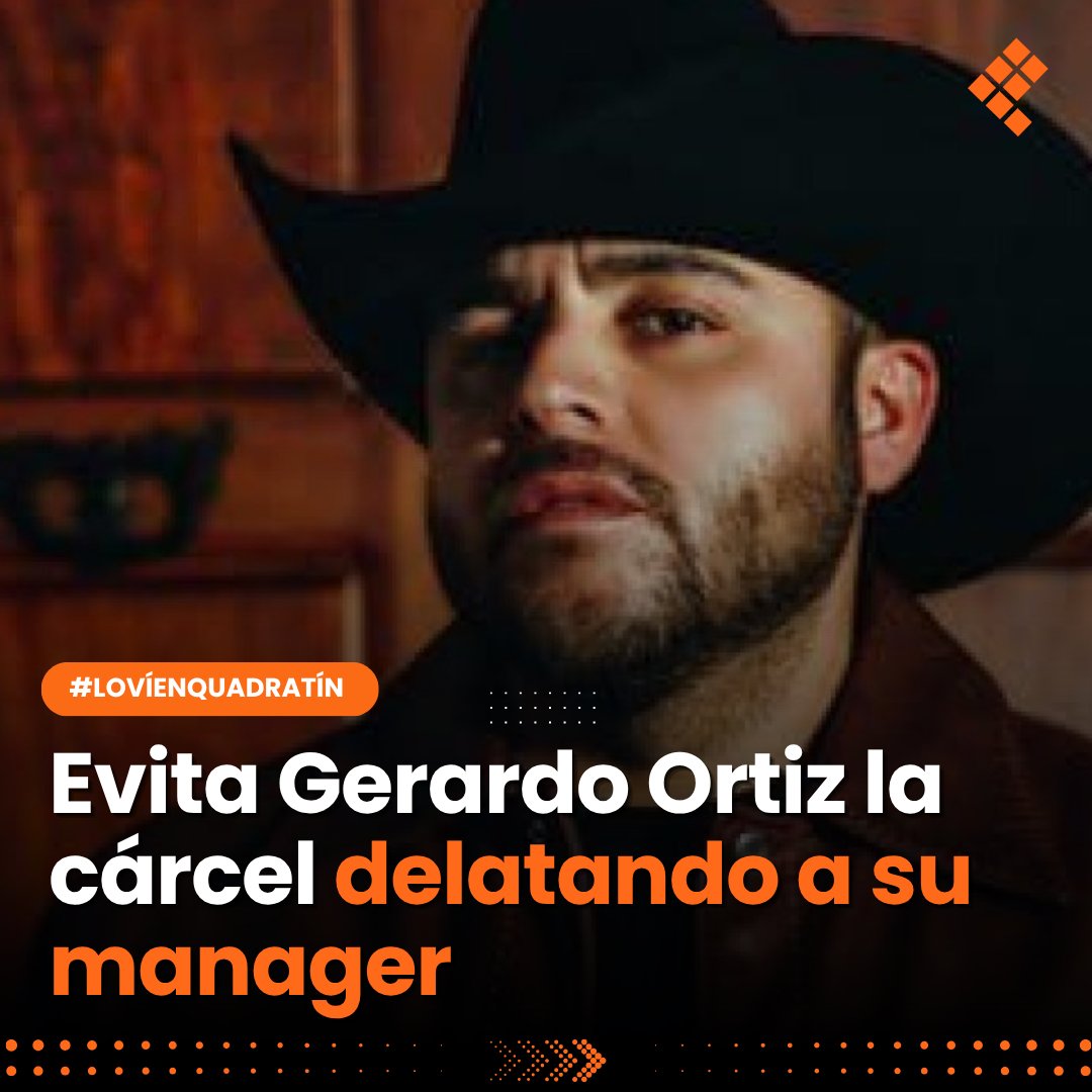 🔴👉 Todo se deriva luego de que el FBI detectó que el cantante estaba relacionado con una serie de conciertos presuntamente financiados por el CJNG.
acortar.link/k4I3Gw

#LoVíEnQuadratín