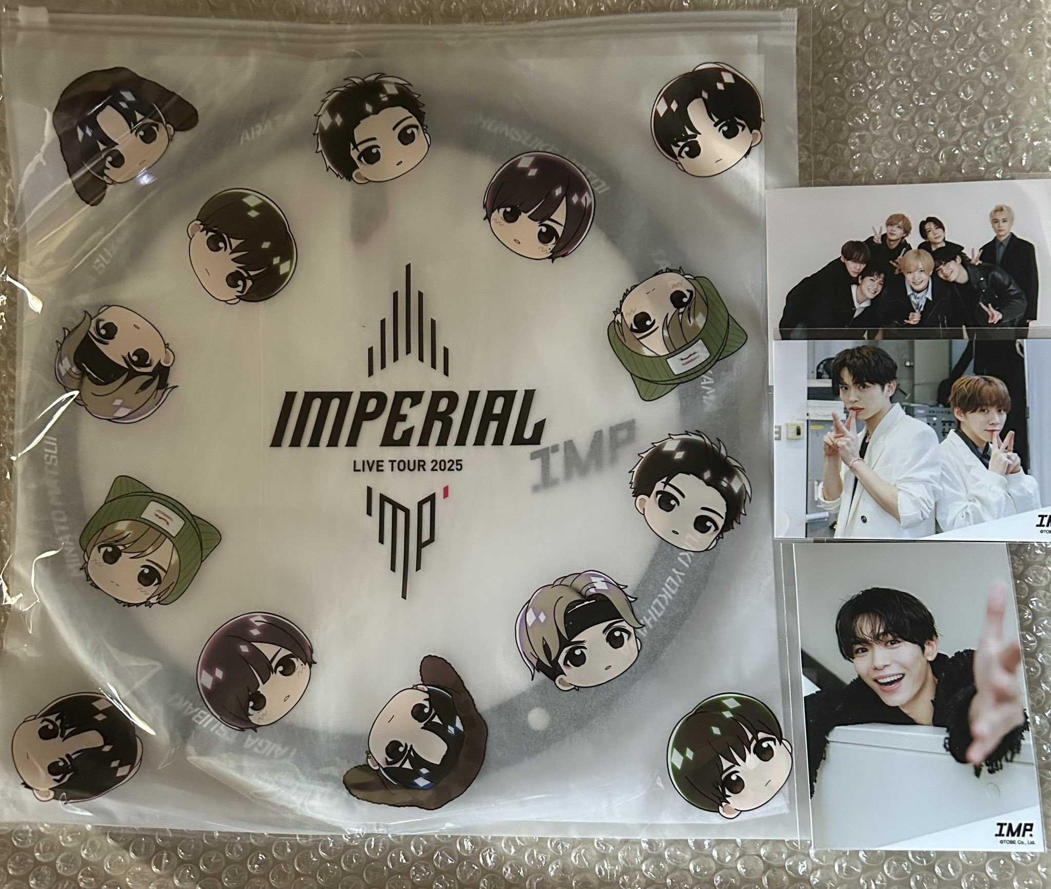 うり坊【新品未使用】IMP. IMPERIAL 限定うちわケース　2セット IMPERIAL LIVE TOUR 完走記念グッズうちわケース うちわセット