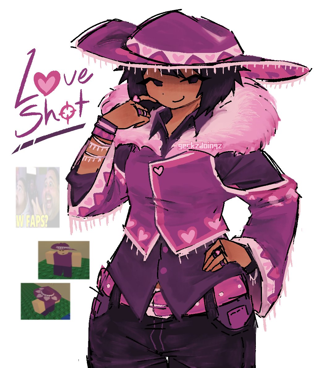 my own design of loveshot!! 

#dieofdeath #dieofdeathloveshot