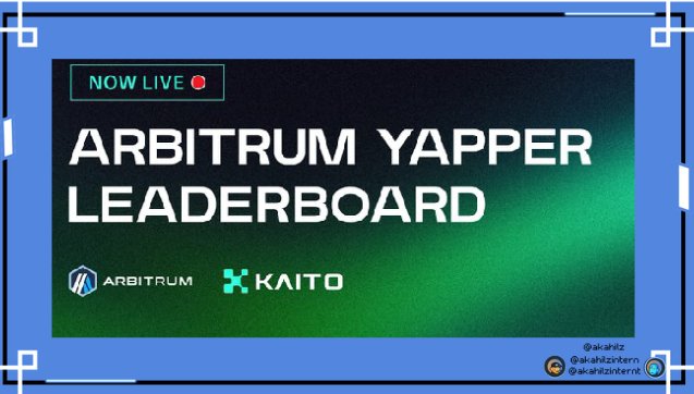 1/3. Yap your fave <a href="/arbitrum/">Arbitrum</a> AI apps.

Yap what you're building with AI.

Because this month, it's all about *AI on <a href="/arbitrum/">Arbitrum</a> 🧠

With 40+ AI-powered apps already live, it’s time to explore, engage, and lock in your final mission: YAP AI

#arbitrumeverywhere #ARB #Yapping