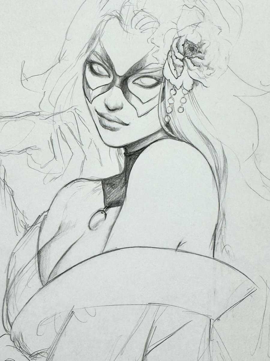 エリックチェン (Eric “weijic” Chen) (@ericwjchen) on Twitter photo Pencil doodle of Kimono Black Cat.
May or may not sketch further 😅 Pencil doodle of Kimono Black Cat.
May or may not sketch further 😅