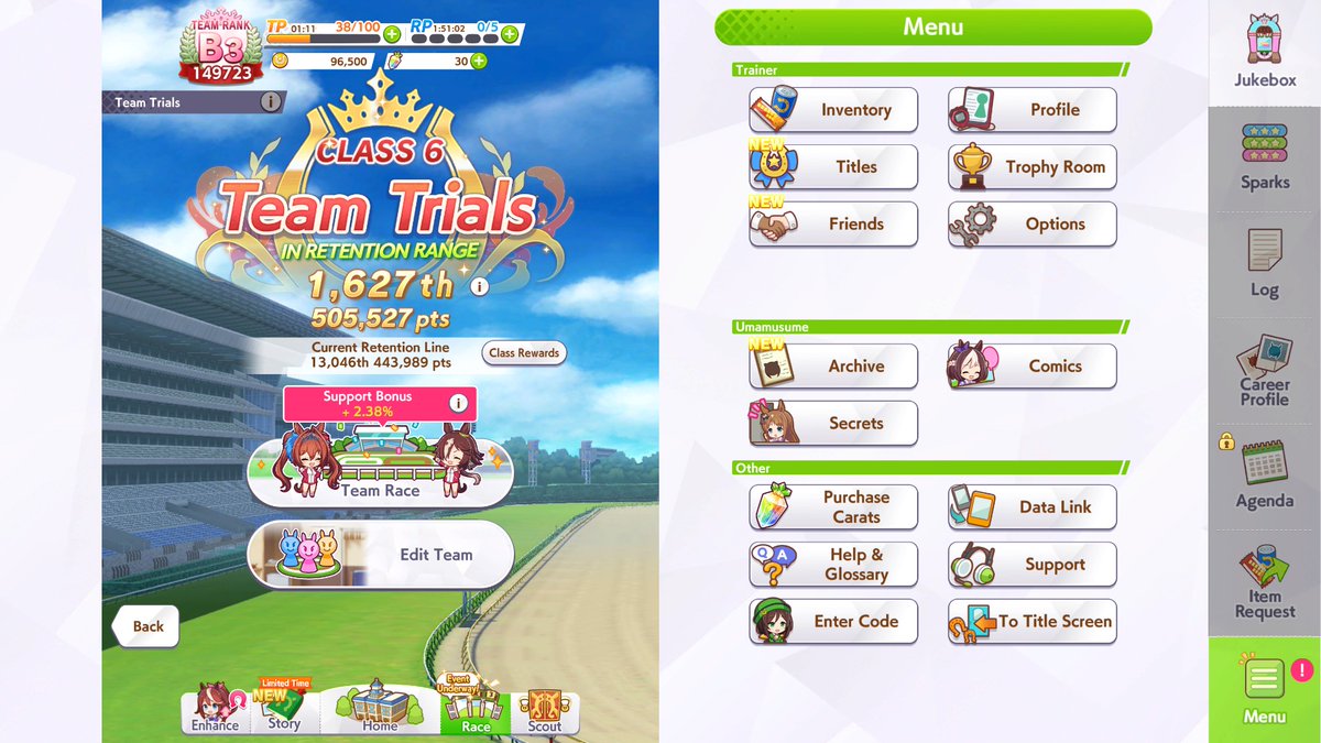 Not bad for my first five runs in Class 6