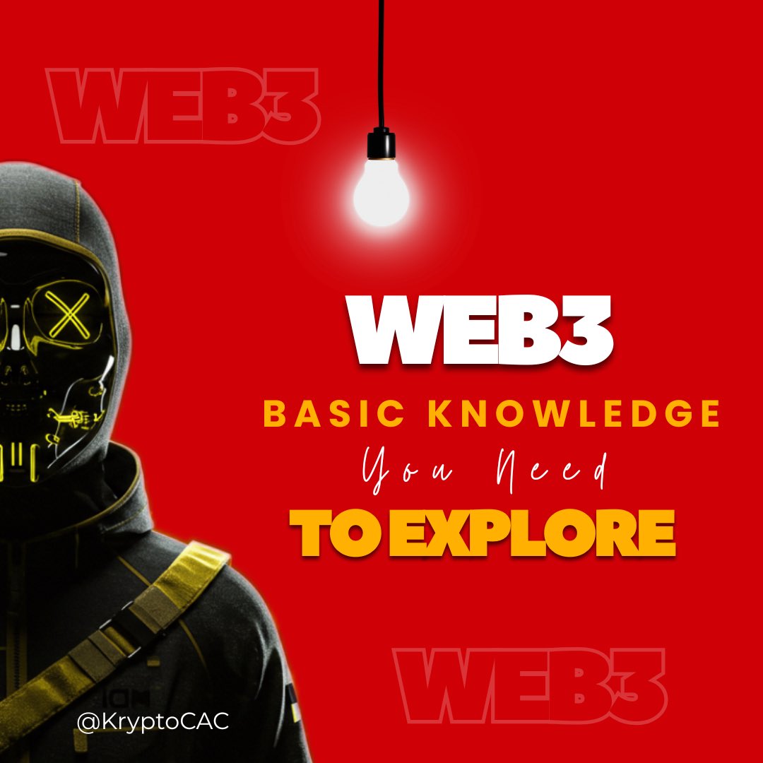 Basic Web3 Knowledge You Need To Explore.

Many people are still confused about what Web3 means while others ask, what about Web2 and Web1?

The term Web3 gets thrown around a lot.

Let’s say Web3 is the “Next Evolution of the Internet”

Web3 (or Web 3.0) is the name given to a