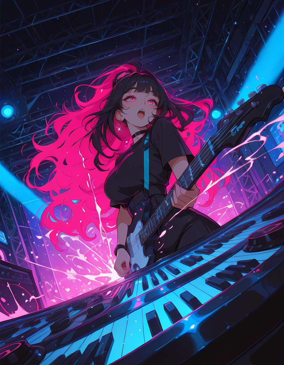 nerdboxai's tweet photo. Day 4 Rock
"Are you ready to rock? " #AIアート #stablediffusion #aiartist #aiart #AlArtCommunity #AIArtChallenge #aiwoman #digitalart #girlsofrock #rock #AIAugust https://t.co/5rAasTQ05W