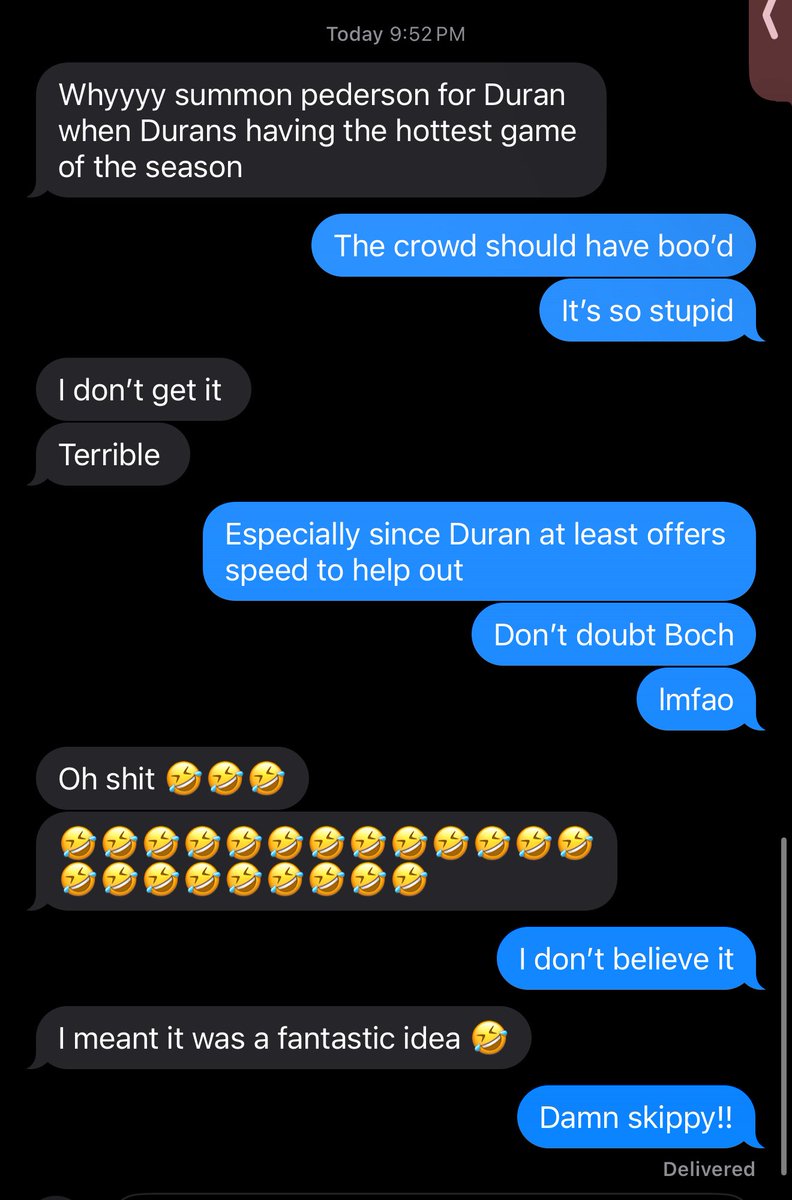 A text thread with my good buddy just now. 🤣😆🤣😆🤣😆 #AllForTX