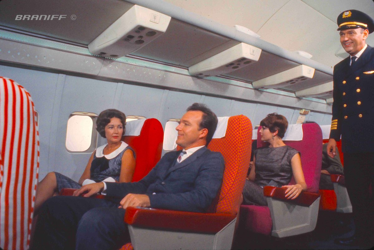 BRANIFF EOTPP 60TH ANNIVERSARY HISTORICAL TIME LINE

The July 19, 1965, public reveal of Braniff’s magnificent new public contact employee uniforms designed by Haute Couturier Emilio Pucci, was a resounding success. The interviews were overwhelmingly in Braniff’s favor and it was