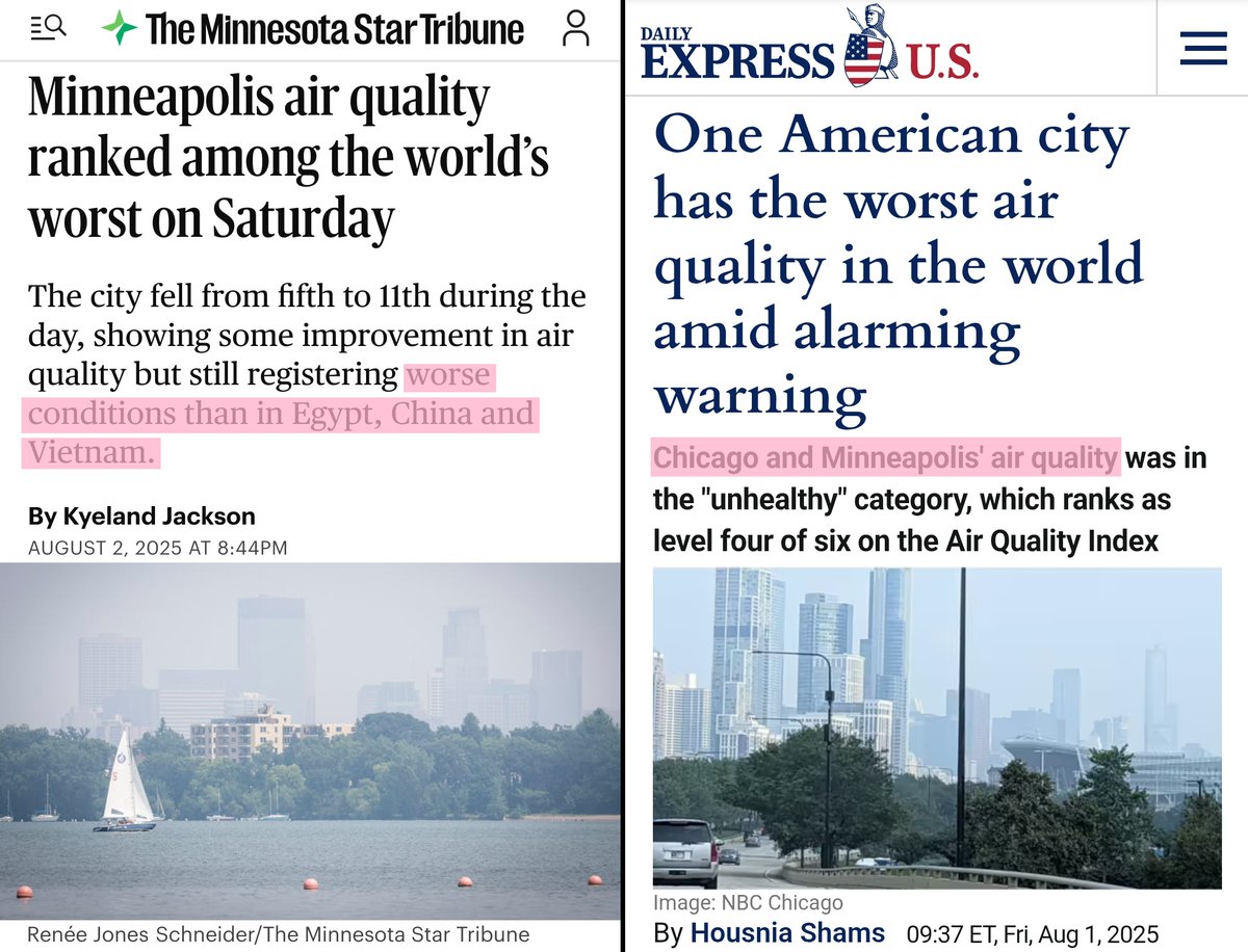 Well, corrupt air isn't the only thing Minneapolis has in common with Chicago.